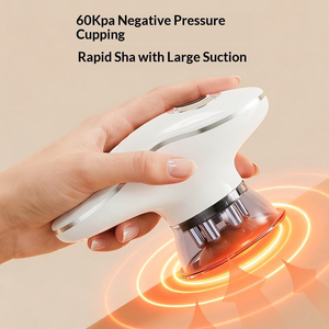 Eveekon - Masajeador Eléctrico de Meridianos con Ventosas, Máquina de Guasha con Luz Roja para Moldear el Cuerpo y la Cara - Product Image 3
