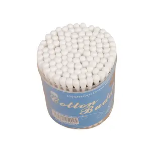 Wholesaler 100 Piece box China Factory wholesale multifunctional cotton swabs cotton buds