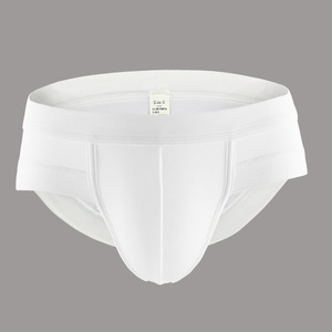 Personnalisé ins Offre Spéciale styles taille basse slips hommes attrayant lettre logo ceinture hommes slips <span class=keywords><strong>sexy</strong></span> motif beau sous-vêtements masculins - Product Image 4