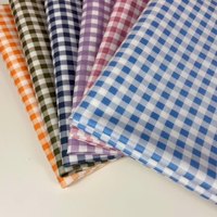 Tissu de table en velours à carreaux, tissu de rideau de tapisserie, 250g/m2