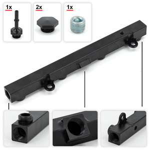 Rail à carburant noir de la série K pour H0NDA <span class=keywords><strong>K20</strong></span> K24 RSX CIV1C SI, INTEGRA, <span class=keywords><strong>EP3</strong></span> - Product Image 5