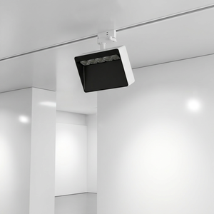 Projecteur LED COB mural polarisé moderne CE RoHS, 3 ou 5 têtes, linéaire, forme carrée, pour musées et supermarchés, haute performance - Product Image 6
