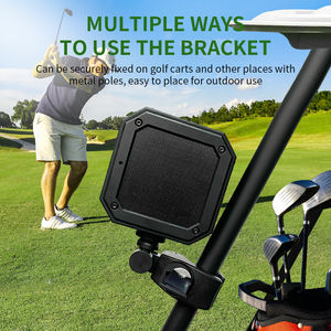 CYBORIS-Altavoz para montar en bicicleta con soporte para bicicleta, 15W, sonido estéreo fuerte, IPX7, carrito de golf portátil, altavoces de dientes azules, para ciclismo al aire libre - Product Image 4