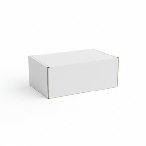 Boîtes de rangement en carton ondulé blanc 3 plis, 12 x 9,25 x 3 pouces, légères, pour expédition, emballage cadeau, abonnement, stockage de produits - Product Image 2