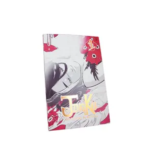 Toptan OEM ODM özel baskı kendi tasarım renkli yetişkin japon çizgi roman