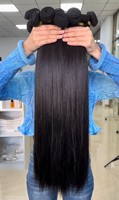Vente en Gros de Cheveux Humains Vierges Raides Vierges Bundle de Cheveux Cambodgiens Non Transformés 100% Cheveux Humains Pour Femmes Noires
