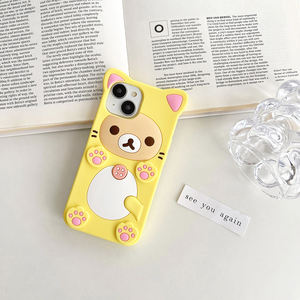 <span class=keywords><strong>Coque</strong></span> en silicone souple 3D motif ours <span class=keywords><strong>kawaii</strong></span> pour <span class=keywords><strong>iPhone</strong></span> 17 16 15 14 13 12 Mini 11 Pro X XS Max XR 6 6S 7 8 Plus <span class=keywords><strong>SE</strong></span> - Product Image 4