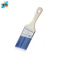 Pinceaux à peinture murale ergonomiques en bois à manche court et poils fins, les plus vendus, qualité industrielle, avec manche cannelé pour professionnels