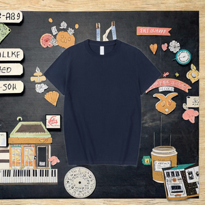 เสื้อยืดแขนสั้นผ้าถักทรงพอดีตัวลำลองสำหรับผู้ชาย180กรัมทำจากผ้าไหม100% พิมพ์ลายสกรีนเสื้อคอตตอนสีพื้นวางไหล่ - Product Image 2