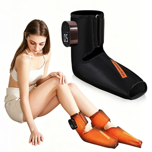 Masseur de pieds à air comprimé : Massage apaisant par compression, réduit la raideur des pieds, soulage les pieds lourds et fatigués, offre un soin relaxant pour les pieds. - Product Image 2