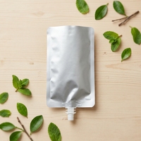 Pochettes à pulvérisation personnalisées imprimées avec buse de pulvérisation et sacs liquides réutilisables en aluminium