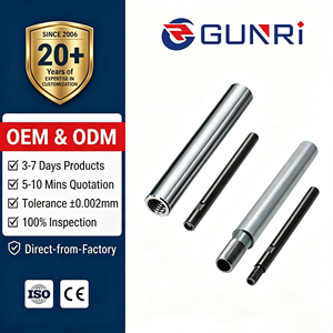 Ejes Lineales Huecos de Precisión Personalizados al por Mayor con Ambos Extremos Roscados, Ejes Guía de Mecanizado CNC SPJW <span class=keywords><strong>SPWR</strong></span> SPJN SPNR - Product Image 1