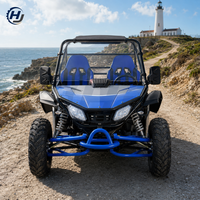 UTV Mini Premium 200CC Berbahan Bakar Gas untuk Perjalanan Santai di Medan Berat, Buggy Tugas Berat untuk Siaran Reality TV