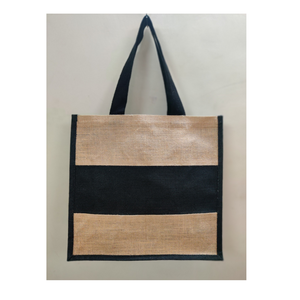 Bolsas de Yute Ecológicas con Asas de Algodón, Personalizables, Reutilizables, Lavables, para Regalos, Compras y Vino, al por Mayor - Product Image 2