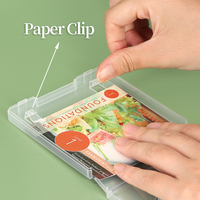 Boîtes de rangement pour clés USB SUNSHING légères, faciles à ranger, en plastique, organisateur de clés USB universel, supports pour clés flash
