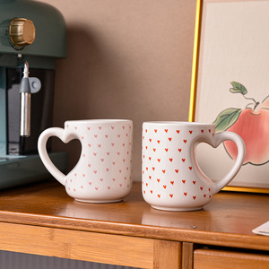 Taza de Café Creativa para Oficina, Taza de Cerámica Hermosa para Parejas - Product Image 4