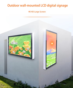 Novo 49 polegadas CMS Controle remotamente Wall Mount Street Publicidade ao ar livre Display Screen Panel Digital Menu Promoção Billboard - Product Image 6
