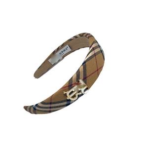 Jepit rambut gaya Korea Retro, jepit rambut spons coklat sederhana, klip peninggi modis, aksesori kepala lebar - Product Image 5