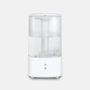 RUNAL 4 Litre Remote Control Smart Wifi Digital Aroma Diffuser Ultrasonic Air Humidifier With Night Light For Bedroom