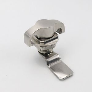 Liên kết chất lượng cao bằng thép không gỉ quý lần lượt Wing Knob padlockable cho tủ điện tổng đài cam khóa chốt - Product Image 2