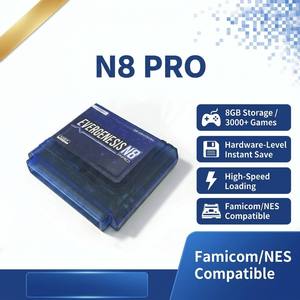 Cartouche Flash N8 PRO 8 Go pour Console Famicom/NES, 3000+ Jeux Préchargés, Carte de Jeu EverGenesis avec Sauvegarde Instantanée - Product Image 3