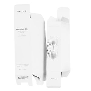 Custom 2 Tuck End Folding Carton Spot Uv Printing Cosmetic <strong>Package</strong> Perfume <strong>Box</strong> For 30 50 60 100 120 Ml Skincare Bottles - Product Image 6