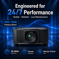 Projecteur laser 3LCD WUXGA 25000 ANSI Lumens pour grandes salles, scènes et expositions, fabrication OEM ODM