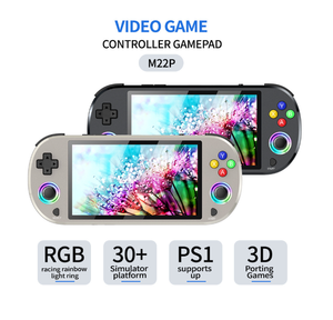 เครื่องเล่นเกมพกพา M22 Pro, เครื่องเล่นเกมเรโทร HD ขนาด 5 นิ้ว, เครื่องเล่นวิดีโอเกมคลาสสิก PS1 โอเพ่นซอร์ส, 64G/128G - Product Image 2