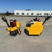 Compacteur de sol mini portatif durable de 280 kg pour le remblaiement des fondations