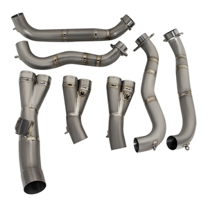 Système d'échappement de moto pour CBR1000 CBR1000RRR CBR1000RR-R FIRE BLADE 2022 2026 TC6 Collecteurs en titane Tuyau de liaison avant Kit complet - Product Image 1