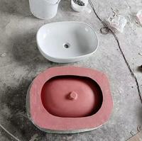 Moule en silicone pour lavabo de style moderne, produit ménager, moule en fibre de verre pour lavabo domestique