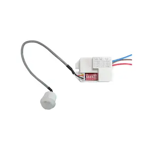 Pdlux PD-PIR-M15Z-B interruptor do detector de movimento do interruptor de luz do sensor de movimento de ocupação Pir Sensor de movimento de alta sensibilidade