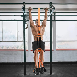 Top Quality Adjustable 225LBS Pull up Assistance <b>Bands</b> Set Resistance Strap Hanging Training Chin up Straps <b>Workout</b> Gym Home - Product Image 3