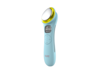 Masseur facial de chaleur de lumière LED Portable ionique Anti-poches Anti-âge rajeunissement profond de la peau Massage de resserrement du visage du corps