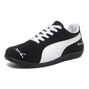 Chaussures pour hommes, surface en cuir, confortables et polyvalentes, nouvelles chaussures rétro, chaussures de sport et de loisirs, chaussures de skate, chaussures pour hommes - Product Image 1