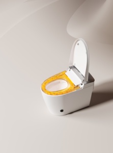 Jm810m nhà vệ sinh thông minh kiểm soát chỗ ngồi thông minh <span class=keywords><strong>WC</strong></span> phụ kiện không giới hạn áp lực nước S-trap thoát nước ghế sưởi ấm phòng tắm thông minh - Product Image 3