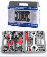 Boîte à outils de réparation de moto complète - Ensemble multifonctionnel de grande taille en acier à haute teneur en carbone, outils en acier, mallette rigide, fonctionnement manuel, OEM personnalisable
