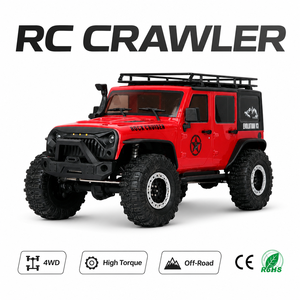 RGT EX86100V3 Véhicule tout-terrain RC 6 canaux 2,4 GHz, engrenages en résine entièrement métalliques, ESC 40A, 2 vitesses, échelle 1:10, portée >150m - Product Image 1