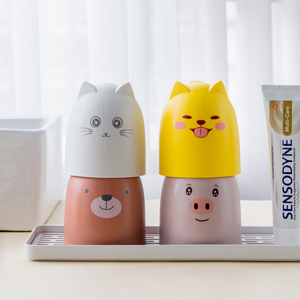 Cepillo de <span class=keywords><strong>Dientes</strong></span> de Plástico PP para Niños al por Mayor y Vaso para Enjuague Bucal, Suministros de Baño para Estudiantes Escolares para Cepillarse los <span class=keywords><strong>Dientes</strong></span> y Beber Agua - Product Image 5