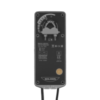 Actionneur de registre coupe-feu et anti-fumée à rappel par ressort S6061SC-20DF/24V 20 Nm marche/arrêt 24 V