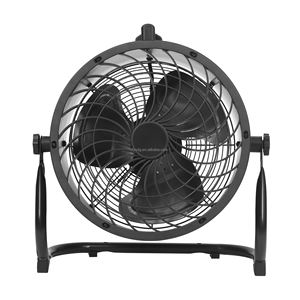 カスタムカラーポータブル工業用フロアファン14インチ高速エアサーキュレータヘビーデューティ金属ドラムファンガレージワークショップ用 - Product Image 1