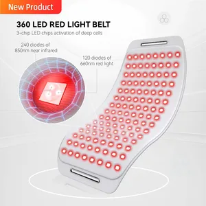 Redlight Therapy Wrap 660nm 850nm Red Light And Near Infrared LED Light Therapy Belt For Decreases Pain