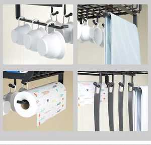 Armadio rack <span class=keywords><strong>cucina</strong></span> ferro finitura multistrato deposito Punch gratuito armadio scomparto a strati - Product Image 3