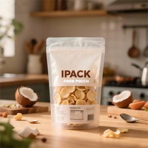 Tùy chỉnh in <span class=keywords><strong>Ziplock</strong></span> tái sử dụng đứng lên túi dứa đào xoài đông lạnh trái cây sấy khô bao bì túi Mylar - Product Image 2