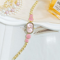 Nouvelles Montres Bracelet de Luxe pour Femmes 2026, Style Goutte d'Huile Haut de Gamme, Incrustées de Diamants, Forme Irrégulière, Tendance et Élégantes
