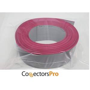 คอนเนคเตอร์โปร 34P สายริบบิ้นแบนยาว 20 ฟุต 34 ตัวนำ สำหรับขั้วต่อ IDC ขนาด 2.54 มม. สายทองแดงสีเทา - Product Image 5