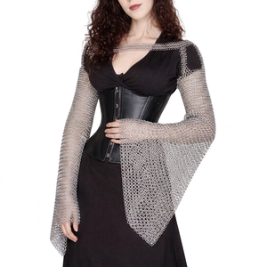 Cota de armas completa para dama, armadura medieval de aluminio para mujer, cubre brazos gótico - Product Image 1