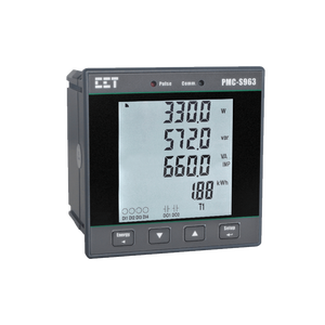 CET 브랜드 PMC-S963-C 96*96 LCD 3 상 4 선 Modbus 전력 품질 분석기 3 상 에너지 관리 시스템 - Product Image 4