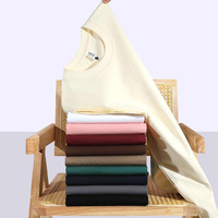 T-shirt personnalisé bio imprimé, vêtements streetwear en gros, coupe ample et oversize, prix bas, coton épais, grandes tailles pour hommes