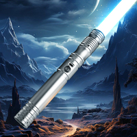 LGTBudget RGB Lightsaber Basic Grip Metal Hilt Suara Ayunan Halus Saber Duel Murah untuk Pemula & Grosir